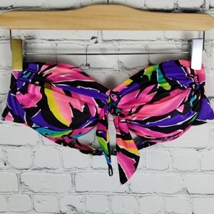 CATALINA | bandeau molded cup underwire swim top